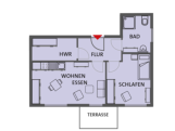 Grundriss Wohnung Erdgeschoss