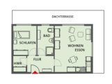 Grundriss Wohnung Staffelgeschoss